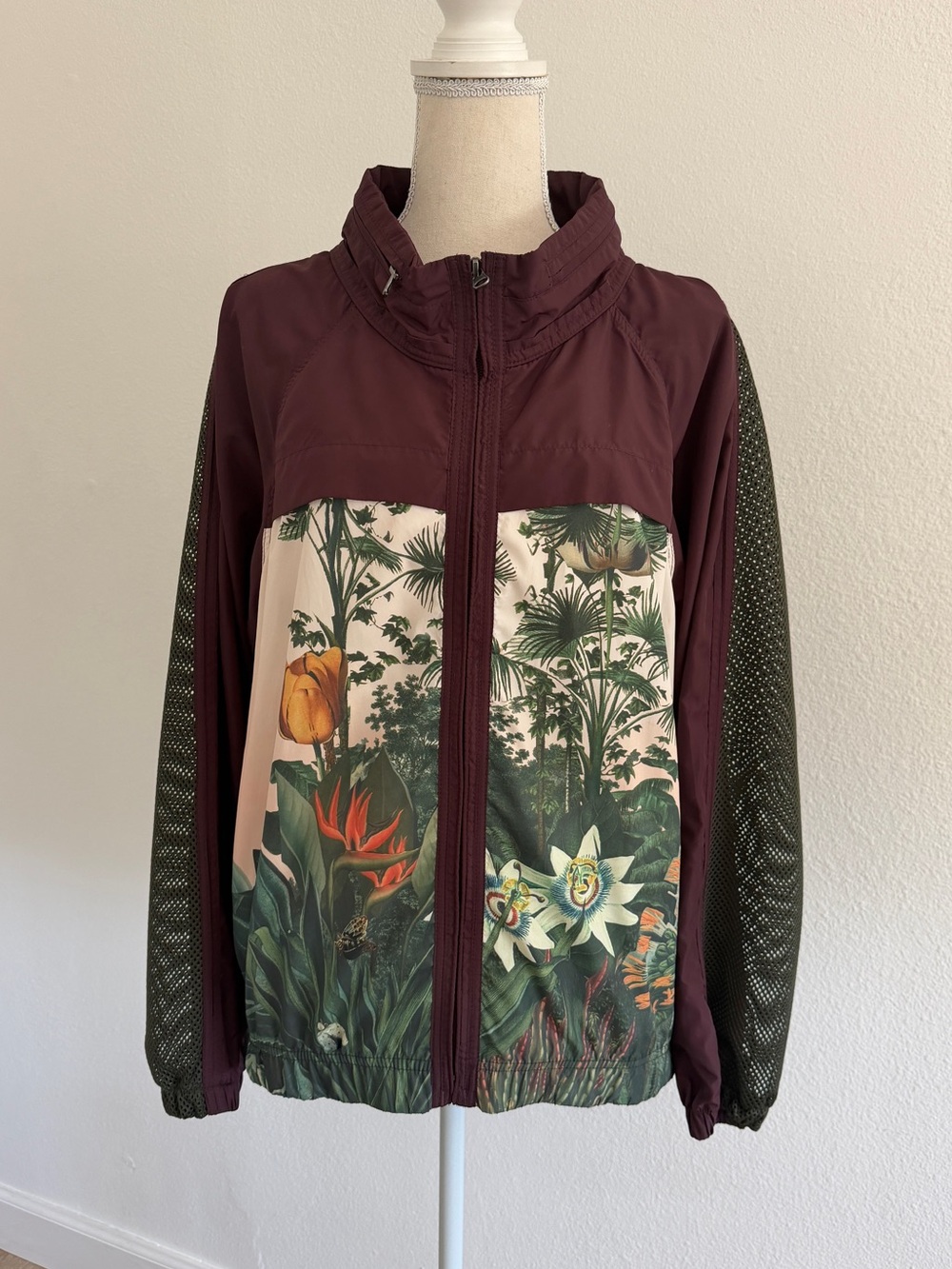 Scotch & Soda Tropical Botanical Windbreaker Jacket